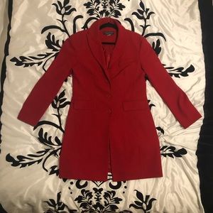 Red blazer
